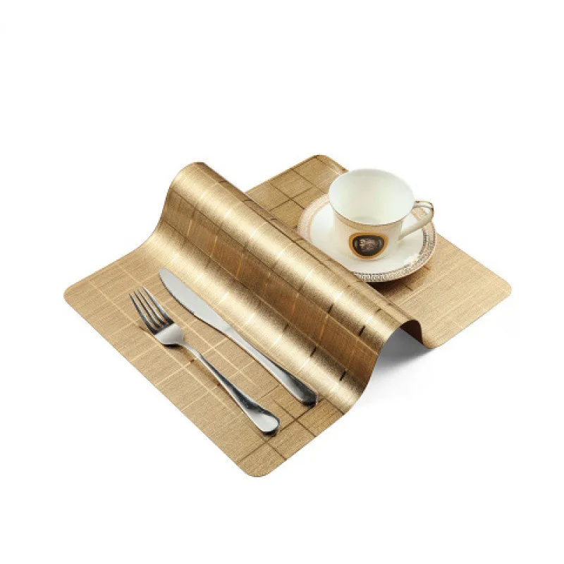 

Luxury Table Mat Anti-slip Coffee Pad Multifunctional Insulation Bowl Placemat For Household Supplies