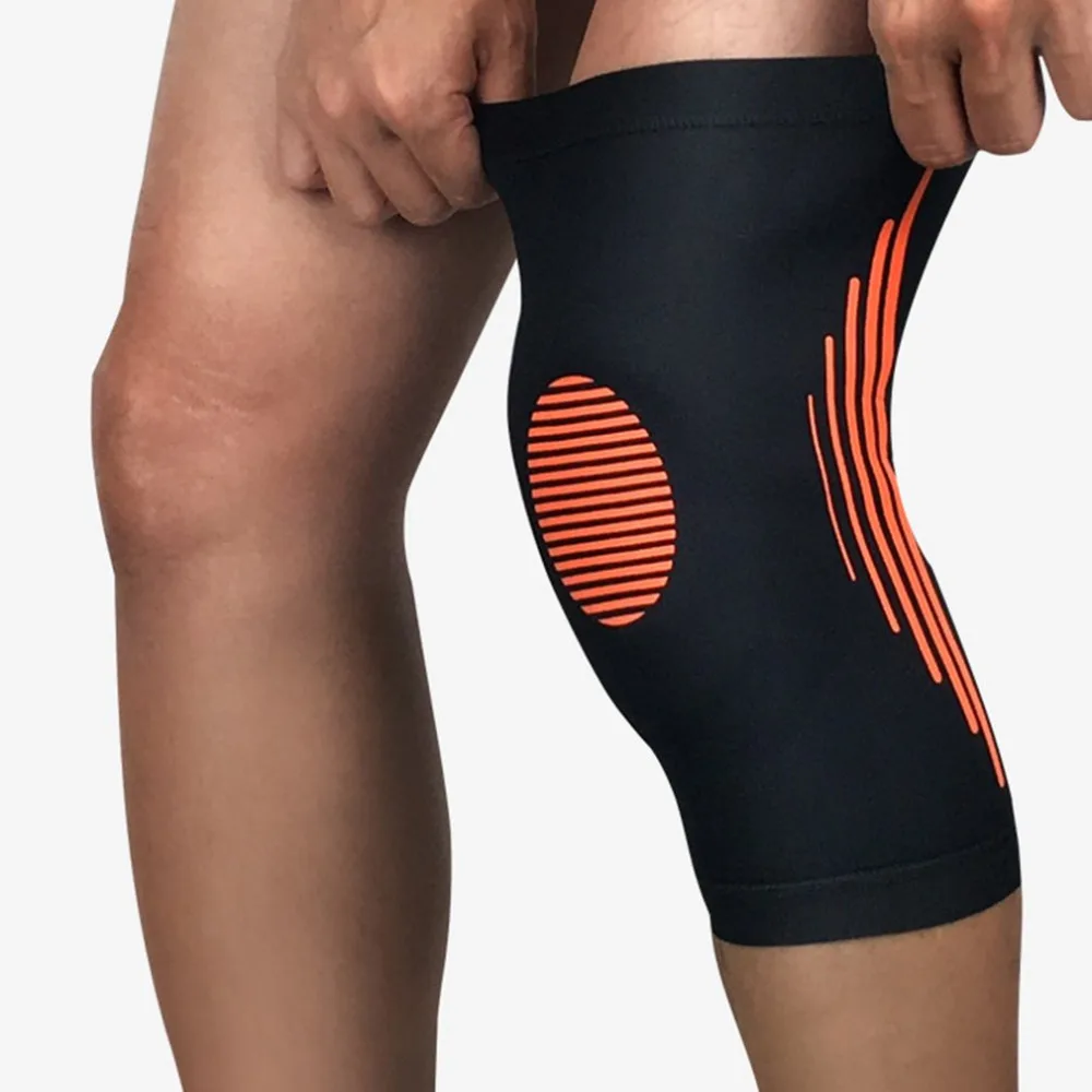 Эластичные Наколенники для спорта защитные скобы колена компрессионные