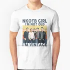 Винтажные футболки Nkotb Girl I'm Not Old I'm, подарок для фанатов, для мужчин и женщин, подарок на Хэллоуин, День благодарения, Рождество