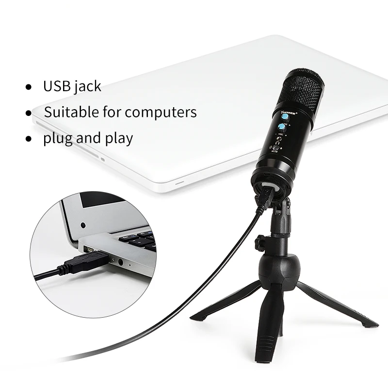 usb микрофон с подставкой конд