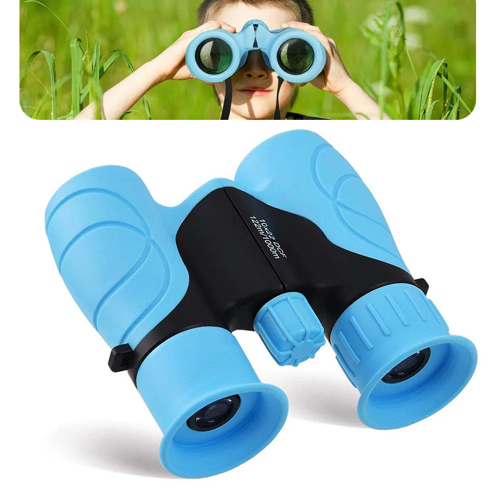 10X22 With Lanyard Bird Watching Hunting High Definition Hiking Traveling Compact Kids Adjustable Diopter Anti-fall Binocular |