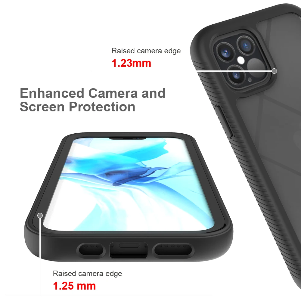Противоударный чехол для телефона iPhone 12 Mini 11 Pro XS Max SE 2020 7 8 6 Plus гибридный защитный