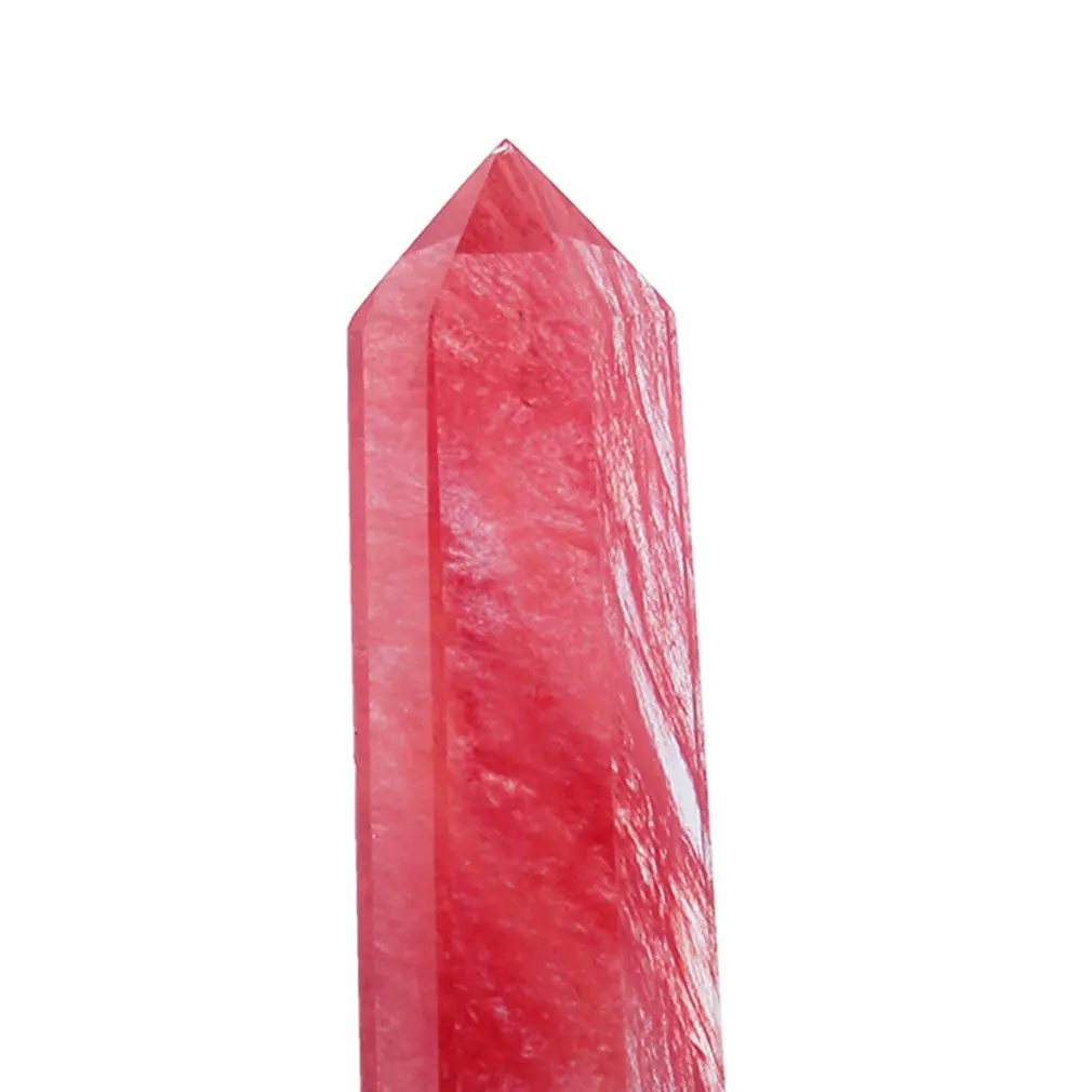 Стеклянная бутылка для воды из натурального кварцевого драгоценного камня