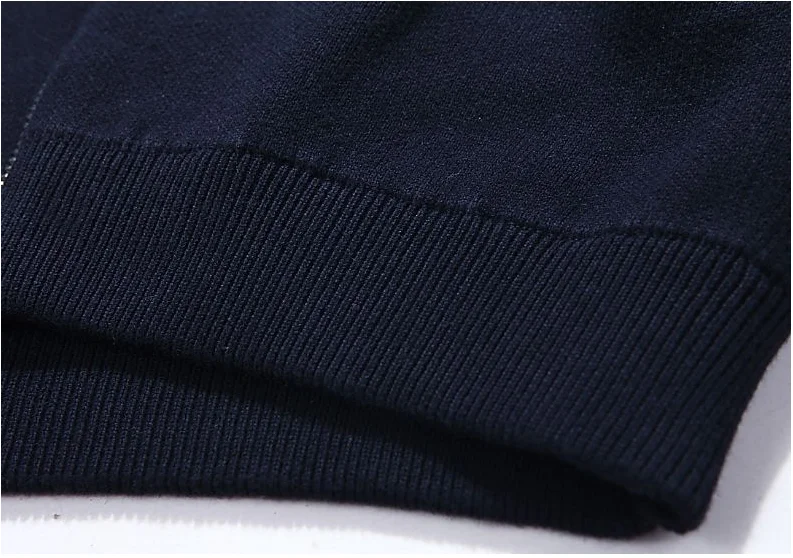 

Pull homme 2020 Striped Sweater Men Fashion Mens Sweater 100% Cotton High Quality Warm Turtleneck Sweater Men