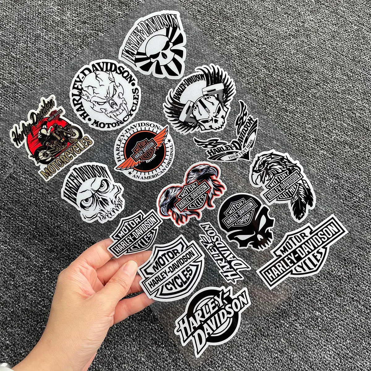 

Whole SET Reflective Emblem Logo Motorcycle Stickers