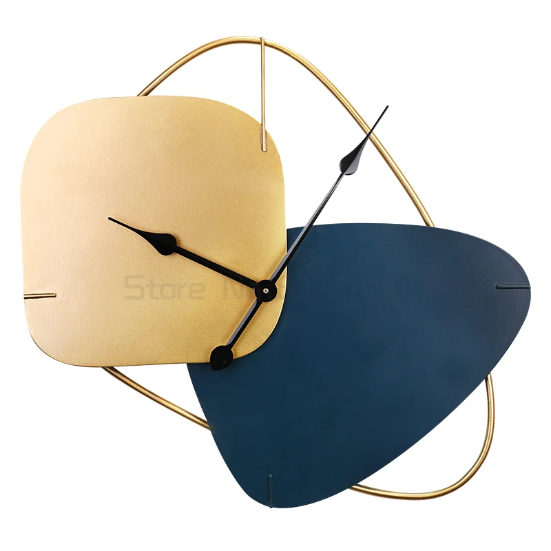 

Металлические настенные часы, креативные электронные украшения для спальни, офиса