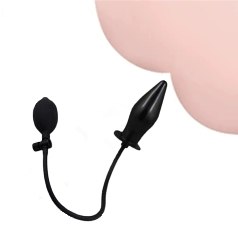 Надувной анальный вибратор для взрослых Стимулятор точки G Анальный расширитель
