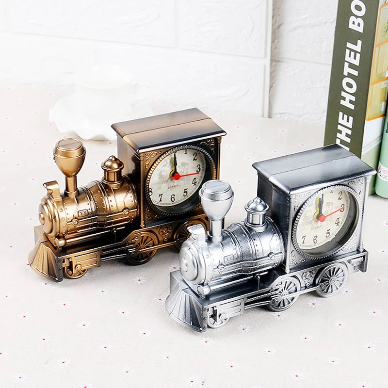 Настольные часы в стиле ретро Креативные украшения форме мотоцикла и автомобиля