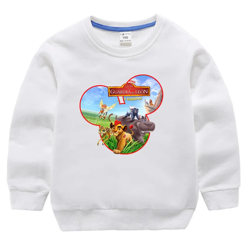 Детский свитер с изображением короля льва Микки Маус голова детский осенне