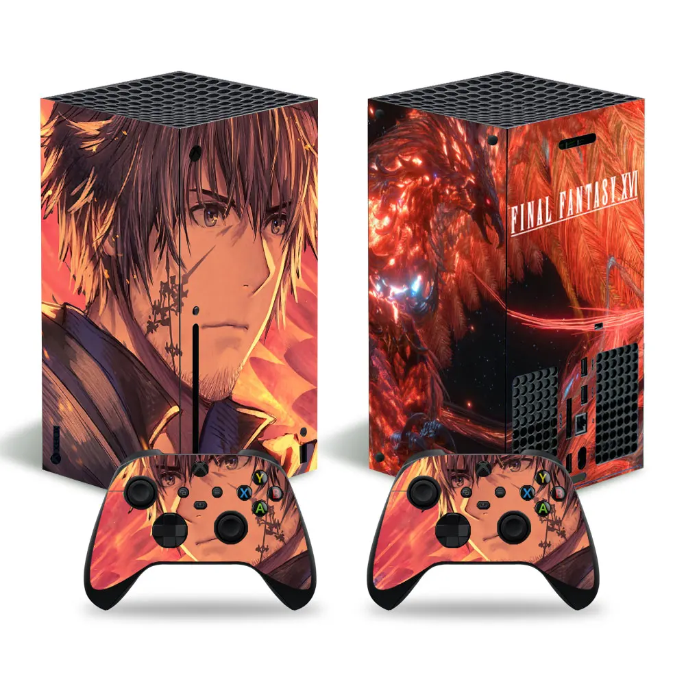 

Новый финальный фантазийный дизайн для Xbox серии X наклейка для Xbox серии X ПВХ наклейка для Xbox серии X виниловая наклейка