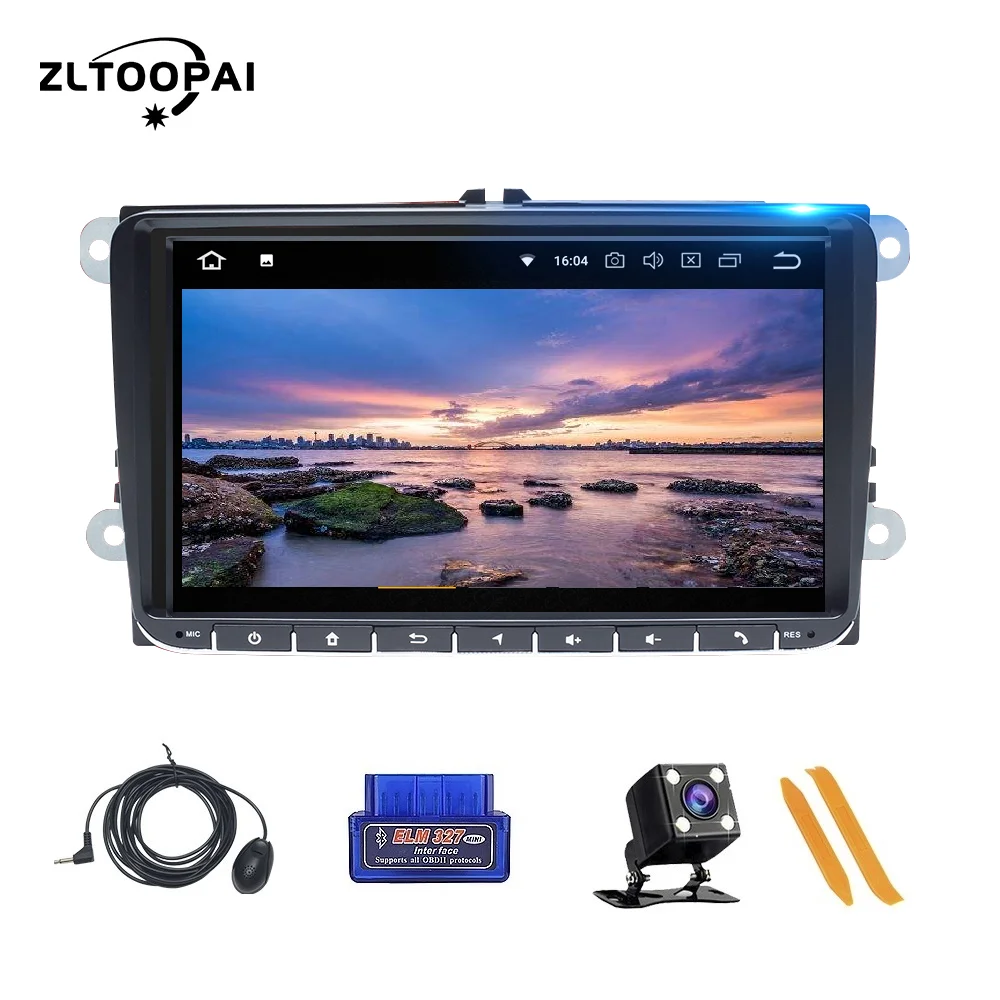 Автомобильное радио GPS навигация для VW Passat B6 Amarok Volkswagen Skoda Octavia 2 Superbseat Leon Golf 5 6