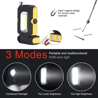 10000lm magnetic cob work led flashlight tactical led work light handheld emergency light torch work lamp for repairing working