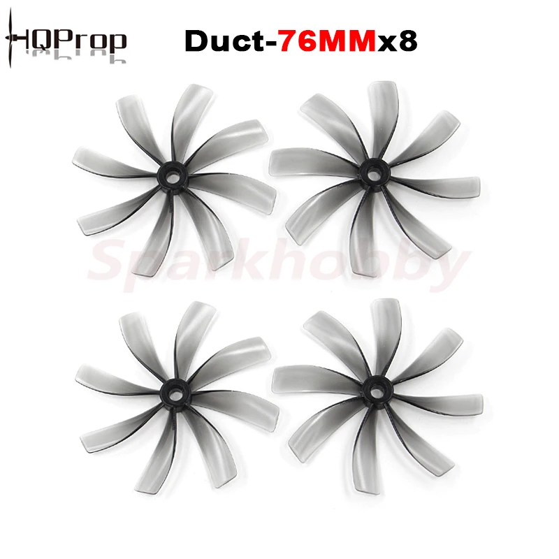 Комплект одежды из 4 предметов новая HQProp Duct 76MM 8 лопасти CW CCW 3 дюймов Cinewhoop FPV