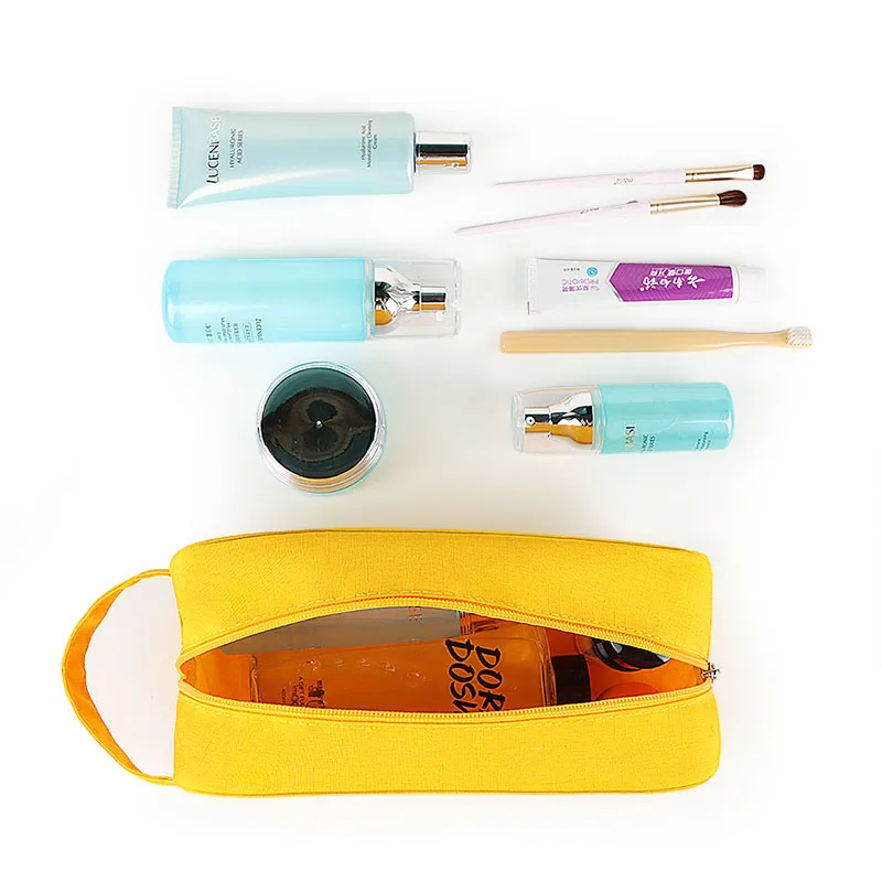 Нейлоновая дорожная Портативная сумка на молнии для хранения наушников и