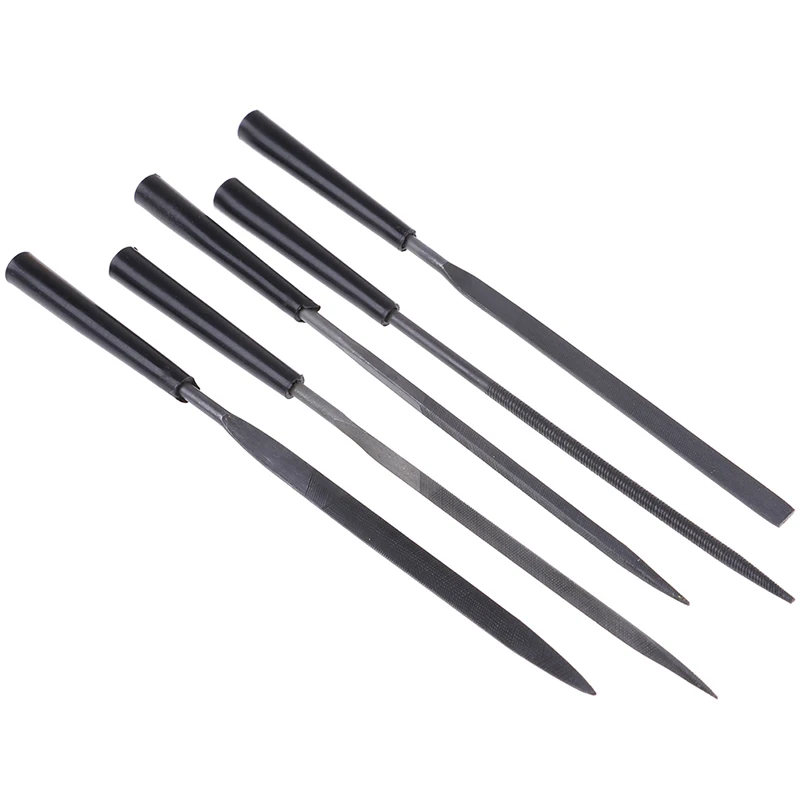 

5Pcs/lot Steel Needle File Set Files For Metal Glass Stone Jewelry Wood Carving Craft Tool