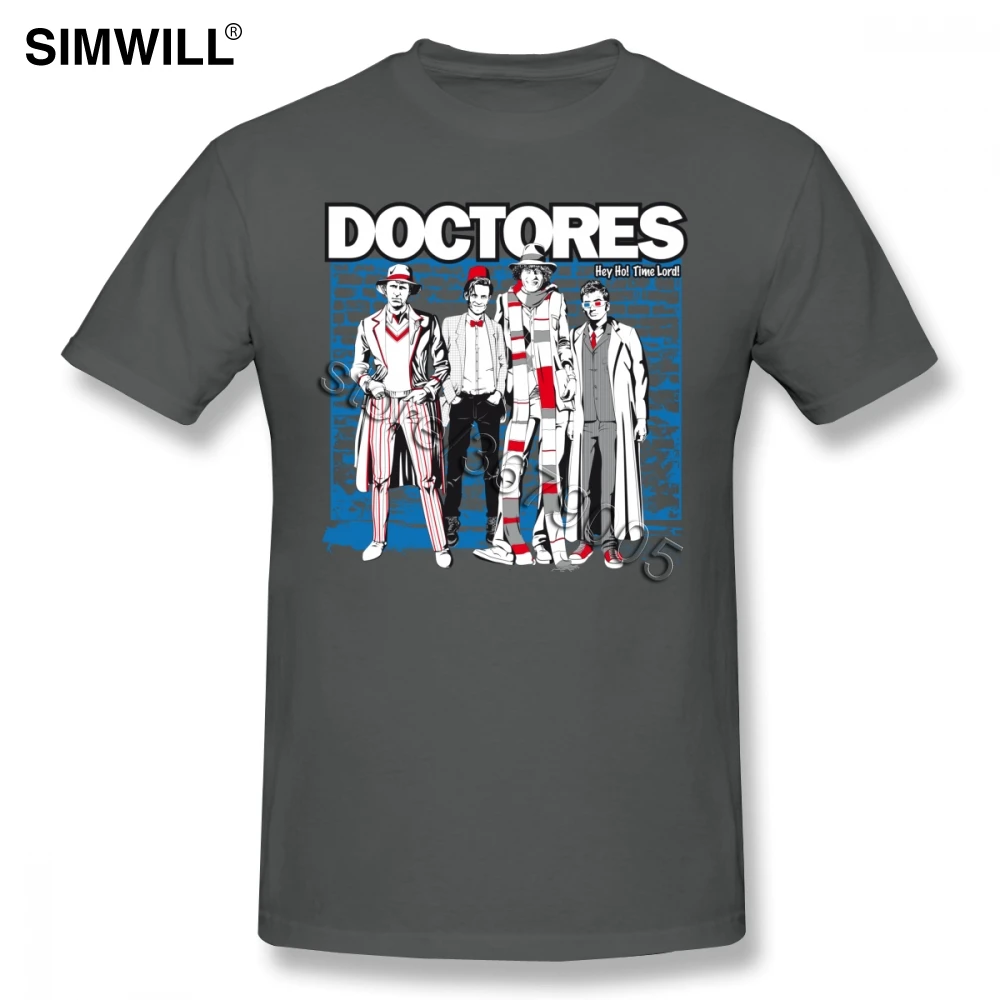 Модная фирменная футболка с коротким рукавом Доктор Кто Homme цветные рубашки