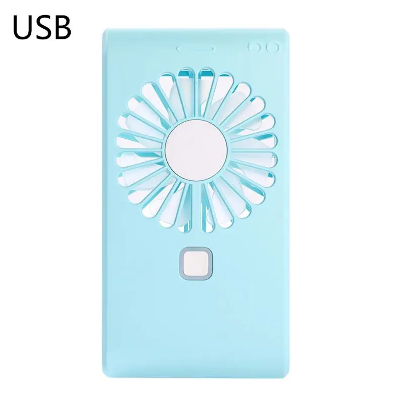

Multi-function standing USB Charging Mini Fan With Mirror Portable Fan K1AD