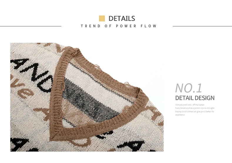 Women's sweater pullover sweater autumn and winter long-sleeved V-neck 2020 new thick loose fashion casual tops retro Christmas