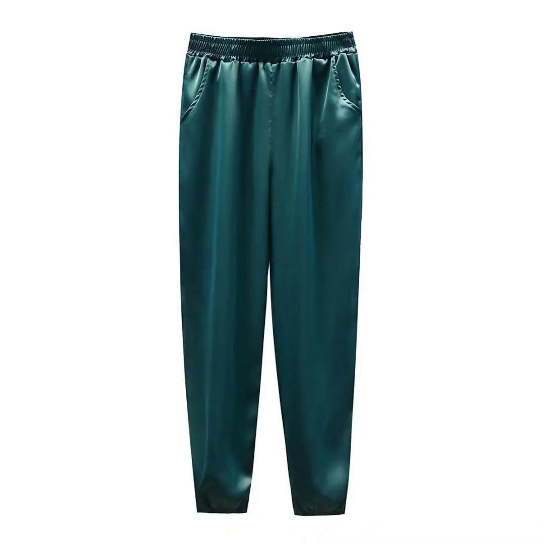 Женские весенние штаны женские штаны-шаровары из парчи со льдом брюки с