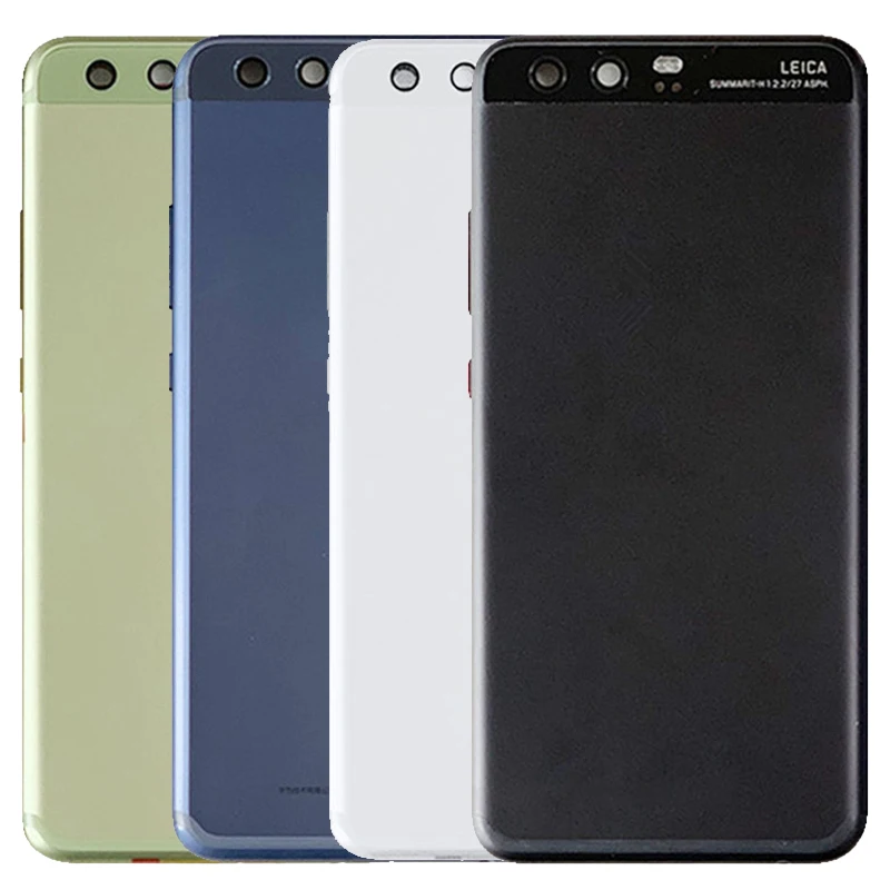 Металлический корпус AAA для Huawei P10 задняя крышка со стеклянными линзами боковые