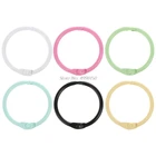 10 шт. металлический свободный лист связующего кольцо книга обручи альбомы Сделай Сам Школа Офис Ремесло Книга переплет обручи офис переплет Прямая поставка