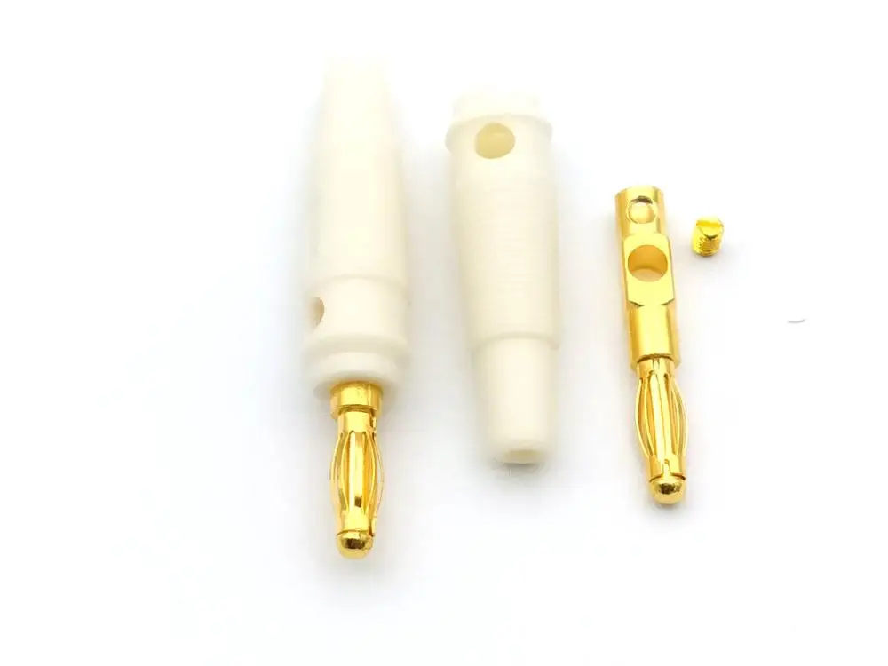 Новый позолоченный 4 мм разъем типа &quotбанан&quot|test connector|test goldtest plug |