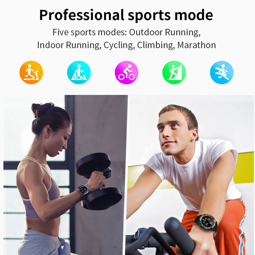 

GSM GPS Smart Watch Men Compass Waterproof Heart Rate Monitoring FitnessTracker Sport Smartwatch Support Nano SIM Card