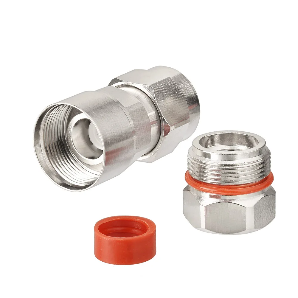 2 шт. коаксиальный радиочастотный Соединитель с прямым штекером обжимной