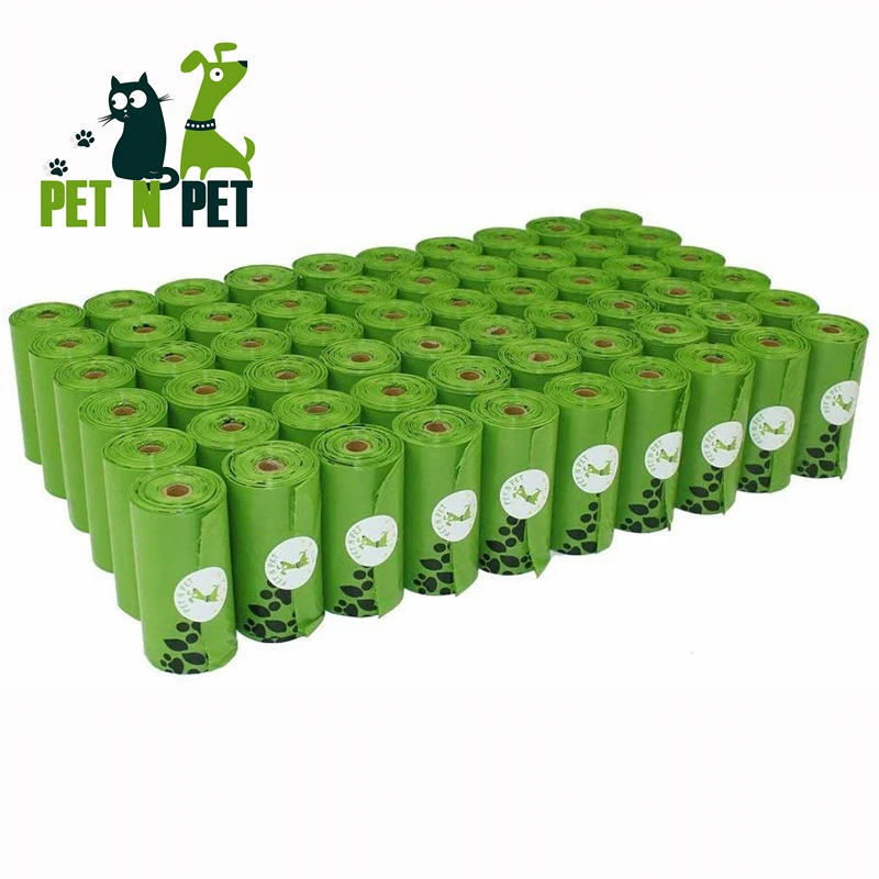 Сумка для уборки собак 60 рулонов зеленая оранжевая черная розовая сумка | Дом и