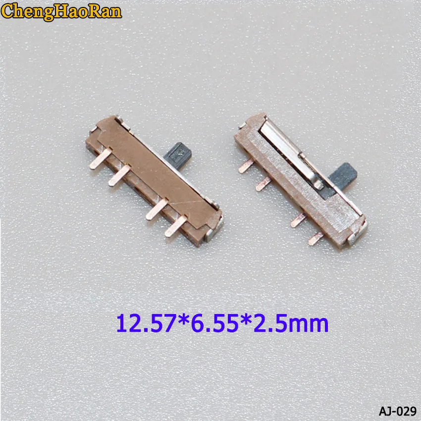 ChengHaoRan 4-pin toggle reset switch For MP4 patch Notebook WIFI with spring side Slide mini |