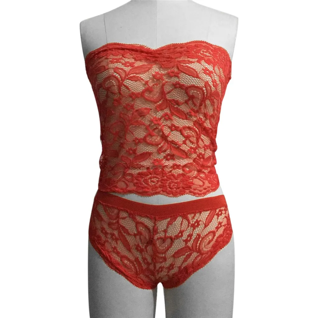 Комплект из 2 предметов Для женщин комплект нижнего белья кружевное платье