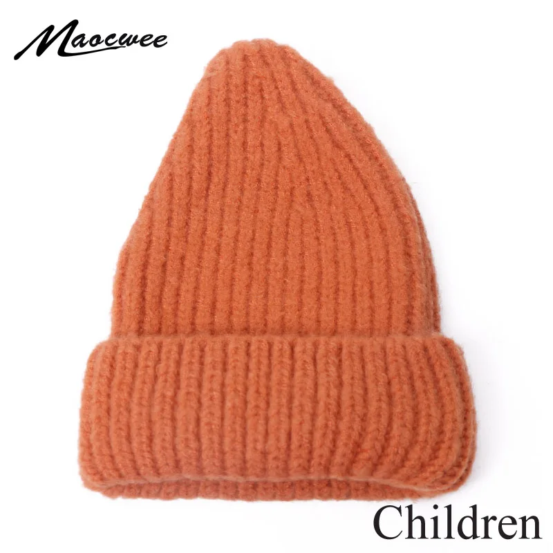 

Новая Зимняя шерстяная шапка для детей теплые мягкие шапочки, детские шапки для девочек и мальчиков, шапка эльфа с острым носком, уличная вя...