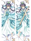 Наволочка для подушки для косплея с персонажем VOCALOID, Luo Tianyi, подушка Dakimakura с милым мультяшным 3D-принтом, декоративное постельное белье, обнимающая наволочка