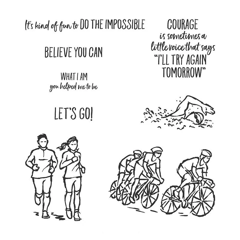 Упражнение Новое поступление прозрачные штампы силиконовые уплотнения