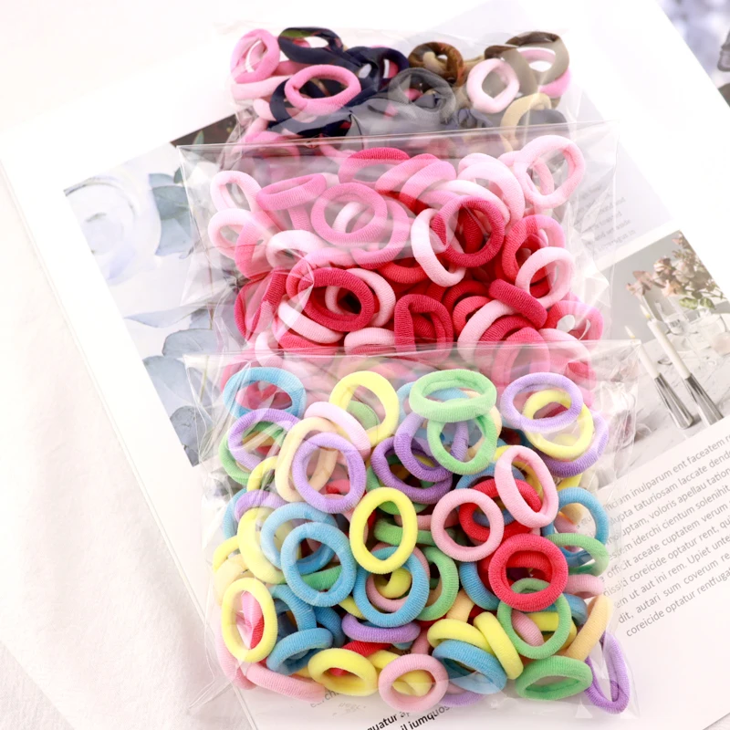 Милые эластичные резинки для волос женские девочек повязки на голову аксессуары