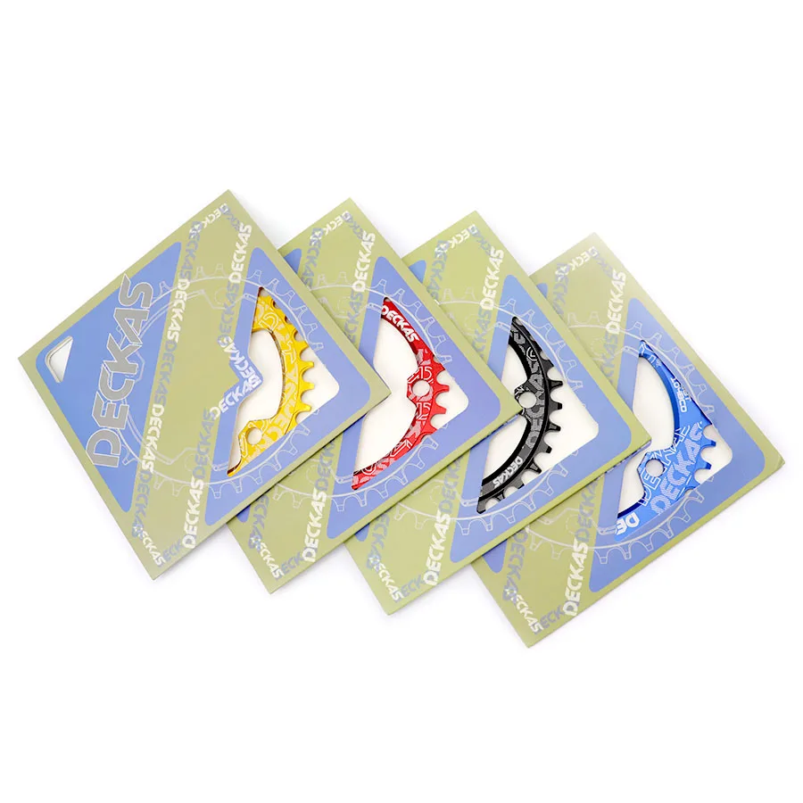 Deckas 104BCD круглая узкая широкая цепь MTB горный велосипед 32T 34T 36T 38T коленчатый набор