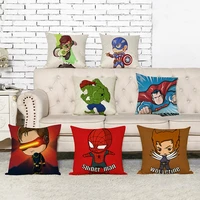 cartoon marvel children pillowcase office nap car sofa cushion pillowcase cushion anime figures toys for girls or boys gifts