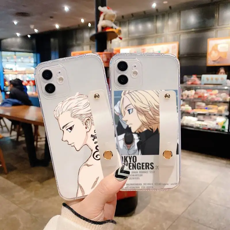 

Tokyo Revengers Phone Case for iPhone 11 12 pro mini 7 8 Plus X XS XR Max Cover Hand Band Cases Soft TPU