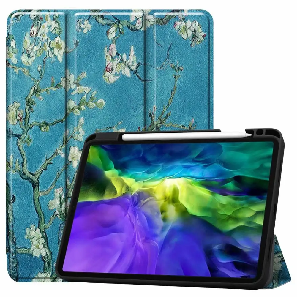 Чехол для всех New iPad pro 11 дюймов планшет 2020 выпуск чехол с карандашом мягкая задняя