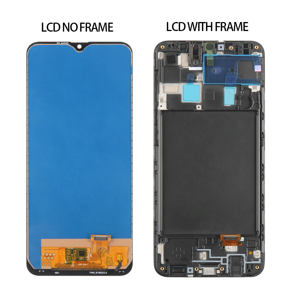 Новый OLED экран для Samsung Galaxy A20 LCD A205 A205F A205FD Дисплей сенсорный дигитайзер сборка