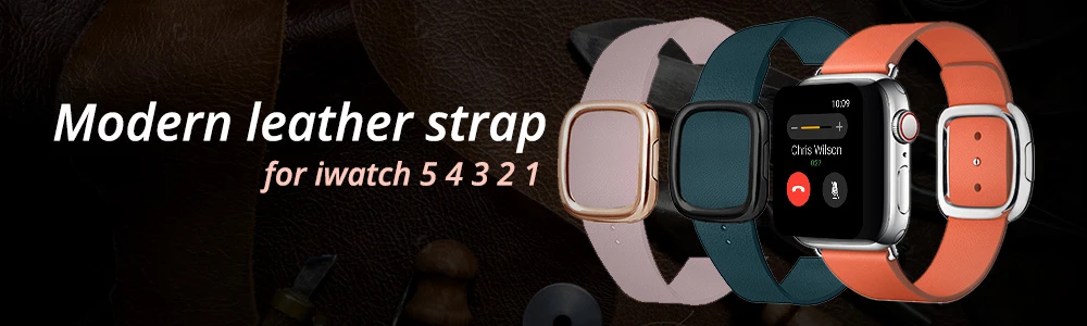 Ремешок для часов apple watch из натуральной кожи в стиле ретро 44 мм 42 мм из нержавеющей стали 40 мм, аксессуар для часов, браслет iWatch серии 5 4 3 2 1