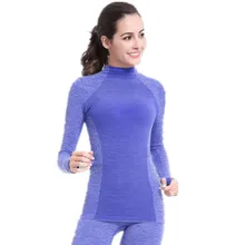 Chándal térmico de secado rápido para mujer, ropa interior larga y elástica, paquete de calor, 2 piezas, novedad, invierno, 2021 (1)