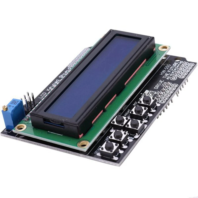 1 шт. ЖК экран с клавиатурой Lcd1602 модуль 1602 для Arduino Atmega328 и 1x ESP8266 WiFi 5 в канальный