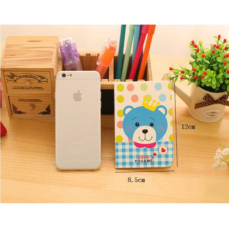 40pcs/lot Variety Small Book Cute Cartoon Writing Notebook DIY Handwritten Painting School Office Wholesales | Дом и сад