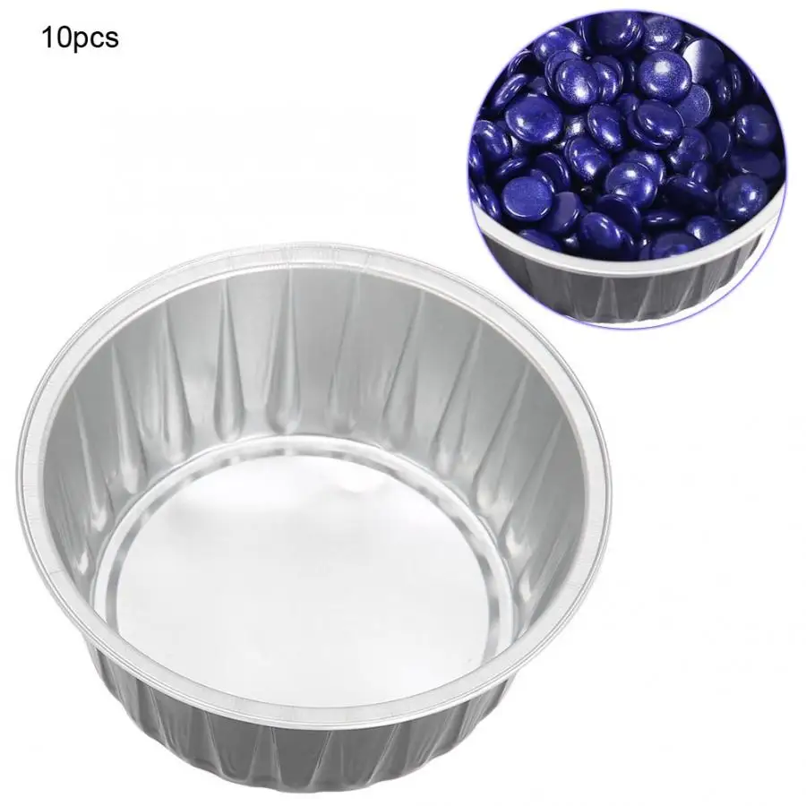 Воск 10 шт контейнер для инструментов удаления волос воск мисочка из алюминиевой