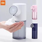 2021 Xiaomi инфракрасный датчик дезинфицирующее средство для рук дозатор мыла перезаряжаемый кухонный USB и аксессуары для ванной комнаты Xiaomi 320 мл