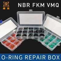 o rings rubber silicone o ring seal nbr vmq fkm sealing o rings nitrile washer rubber oring set assortment kit set box ring