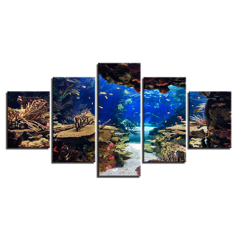 HD Картина на холсте художественная живопись для гостиной Настенный декор 5 шт.