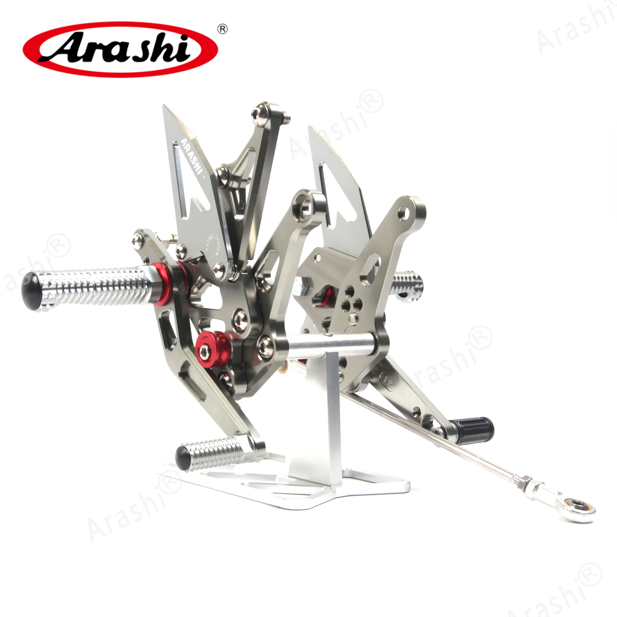 Араши Регулируемая подставка для ног KAWASAKI Z1000 Z 1000 Z1000SX 2014 2015 2016 CNC Rearset подножки