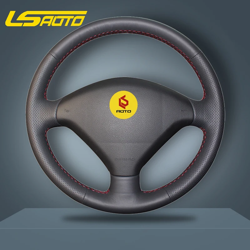 Чехол на руль для Peugeot 307 2001 2008 SW 2005 2008|Чехлы руль| |